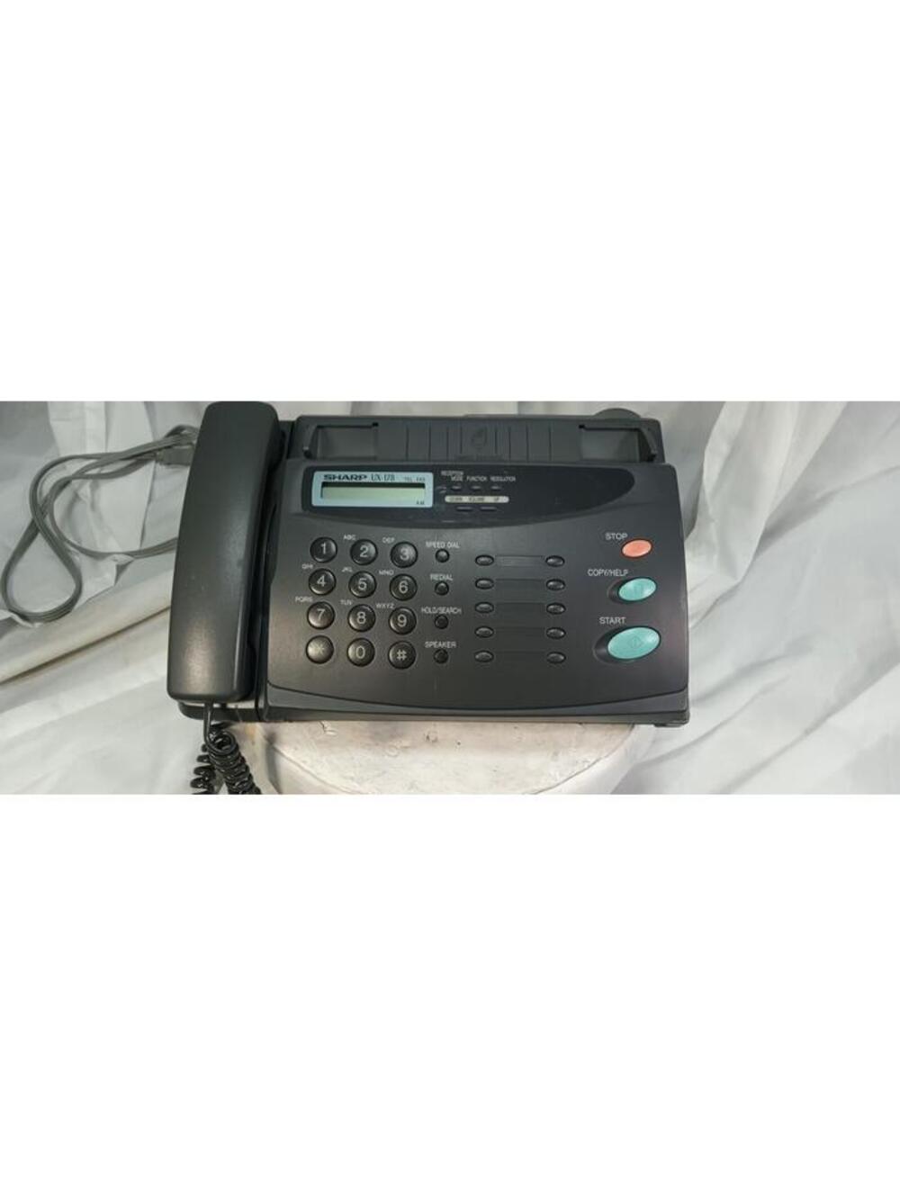 SHARP UX-178 Fax Machine Phone Copier LCD Plain Paper Home Office Tested Working